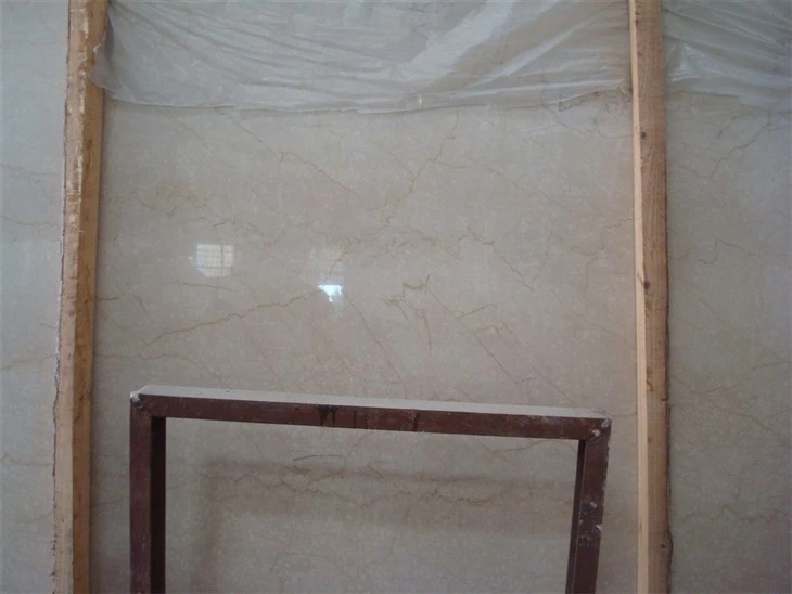 Beige Cream Kitchen Exotic Marble Slabs factory