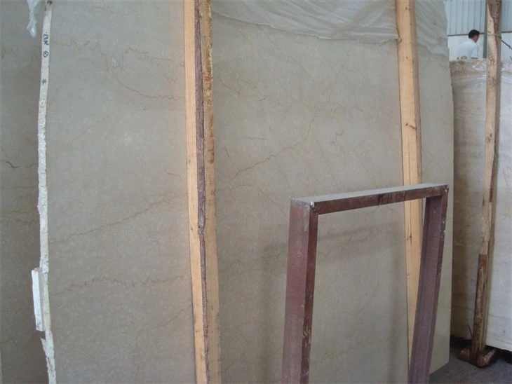 Beige Cream Kitchen Exotic Marble Slabs high quality