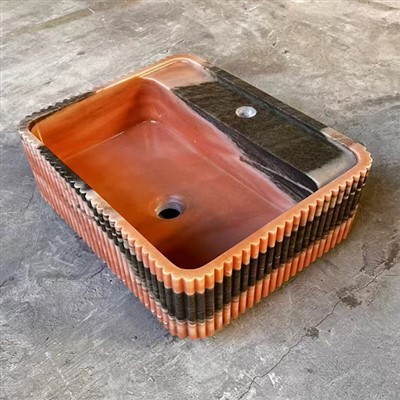 Marble lavabo pou kwizin